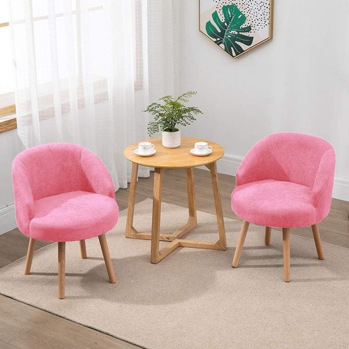 Linen tub chairs set - linen,