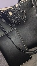 DKNY Womens Black Handbag and