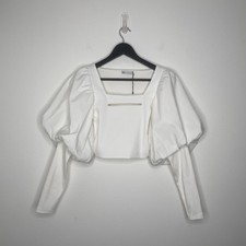 Zara Puff Sleeve Crop Top