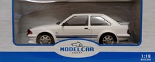 Model Car Group 1/18 Scale - Ford Escort MK3 RS Turbo (1985) White