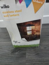Stainless Steel Wall Lantern  New