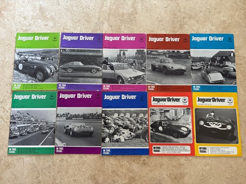 Jaguar driver magazine - driver, 1973