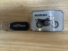 Suzuki Gt 750 Belt Buckle And Key Fob