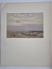 Antique Coloured Hunting