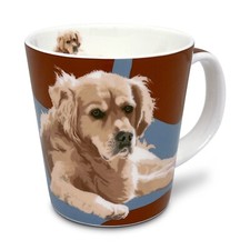Golden retriever mug fine - golden,