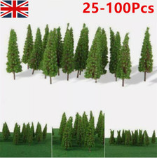 25-100x Trees Model Train Railroad Wargame Diorama Scenery Landscape HO OO Scale