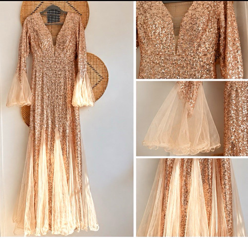 Women rose gold sequin - women’s,