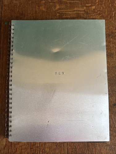Vintage madonna sex book - 'sex', uk