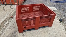 Red Plastic Cage Pallet