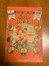 RARE Gold Medal Comics #1 1945