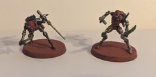 Warhammer 40k Sicarian Infiltrators adeptus mechanicus X2 painted and based