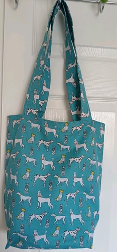 Handmade dog print lined - handmade,