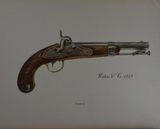 Antique Flintlock Gun Pistol