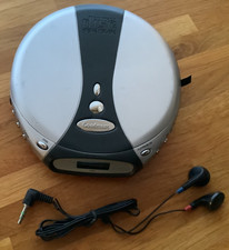 GOODMANS GCD521RBL PORTABLE COMPACT DISC PLAYER WITH EARPHONES EXC.COND.