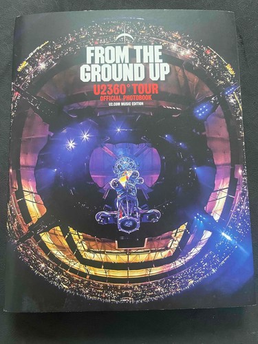 360 hardback book - u2, "from