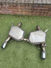 BMW E92 E93 Pre Lci  2006-2009 335i N54 Twin Exhaust Back Box Muffler #084