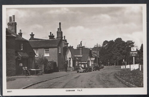 Surrey postcard cobham tilt - surrey,