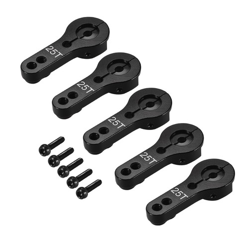 5pcs 25t aluminum servo horns - 5pcs,