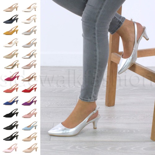 Womens ladies mid - , heel