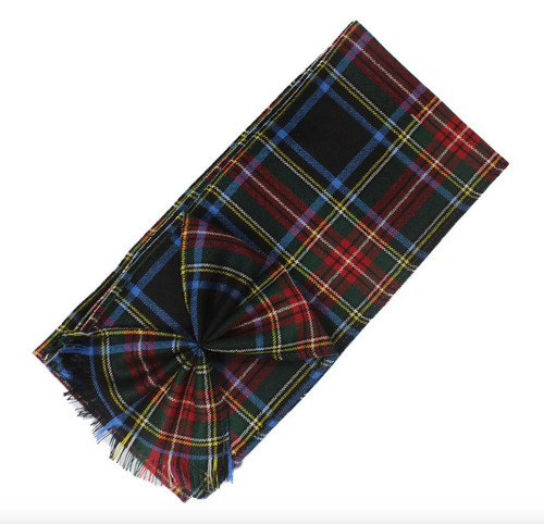 Scottish 100 wool tartan - 100%,