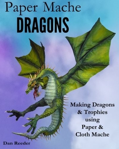 Paper mache dragons - mache, dragons:
