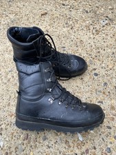 Altberg Black leather Walking- Work Boots Uk 10M  #C4