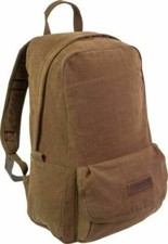 Highlander Stirling 30L Canvas Style Rucksack Mens Ladies Vintage Retro Brown 