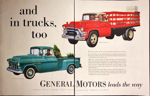 1955 general motors page - general, 2-page