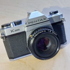 Pentax K1000 SLR Film Camera with SMC-A 50mm F/2 Lens