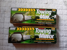 2x Maypole Caravan, Trailer & Towing Convex Glass Safety Wing Mirror Extension