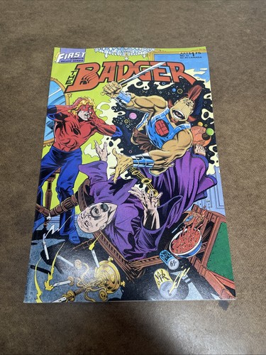 Badger first comics 1986 - badger,
