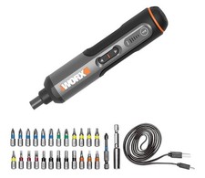 WORX WX240 4V Screwdriver Pen - Black - Open / Damaged Box
