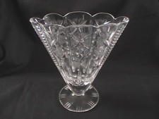 VINTAGE ART DECO CRYSTAL GLASS