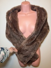 Vintage Real Fur Bolero Jacket