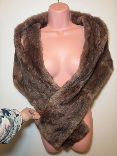 Vintage real fur bolero - vintage,