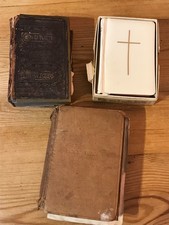 3 x Antique and Vintage Bible