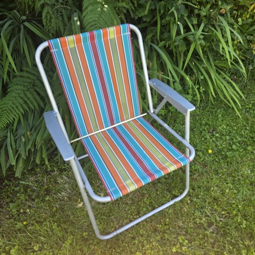 Vintage aluminium folding - folding, deck