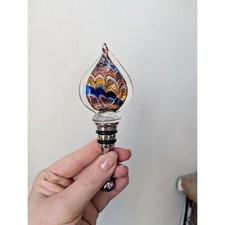 Vintage Italian swirl flame