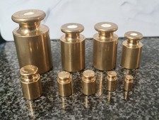 Vintage Avery Brass Weights 9