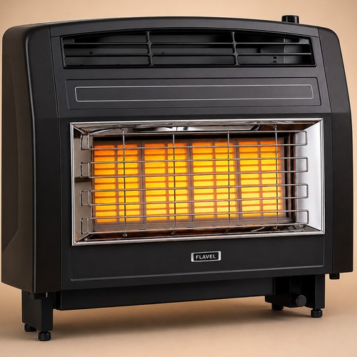 Flavel strata gas - strata, brown