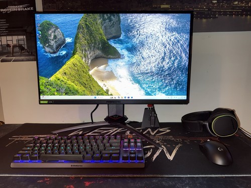 Whole gaming setup - whole,
