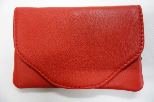 Leather tobacco pouch - tobacco,