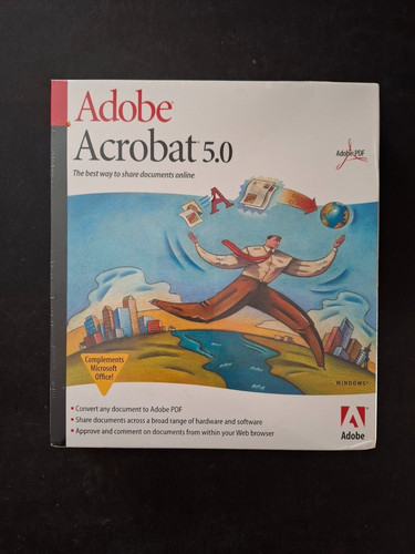 Adobe acrobat vintage - acrobat, 5.0.