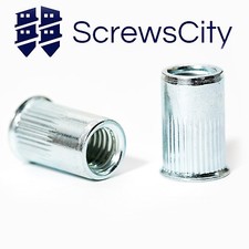 BLIND RIVET NUTS GROOVED SHANK