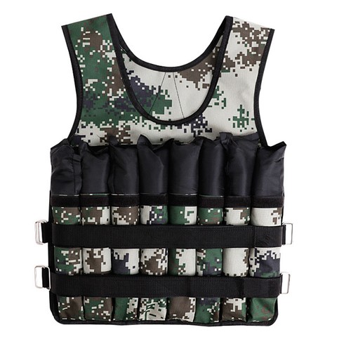 Weight vest camo 20kg - camo,