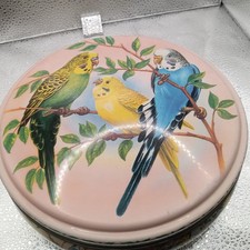 Vintage Pink Budgie Peek Frean