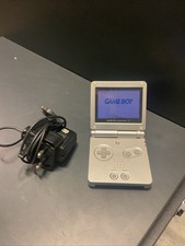 GAMEBOY ADVANCE SP Silver Nintendo w/Charger