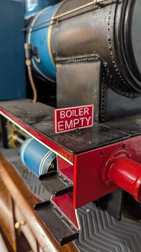 Gauge live steam boiler - 5"gauge,,