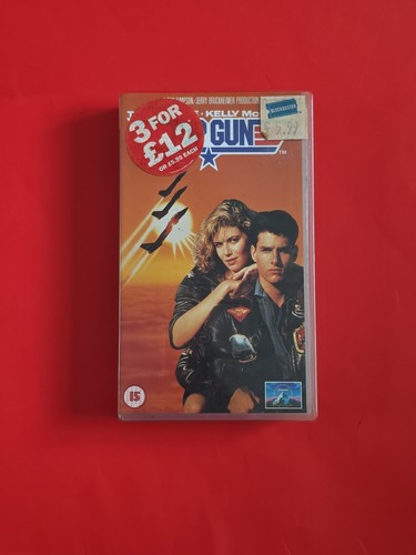 Top gun 1987 vhs - gun,