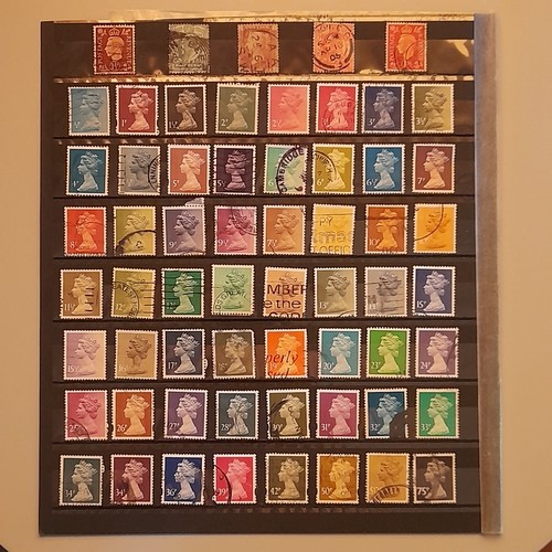 Machin stamps starter - machin,